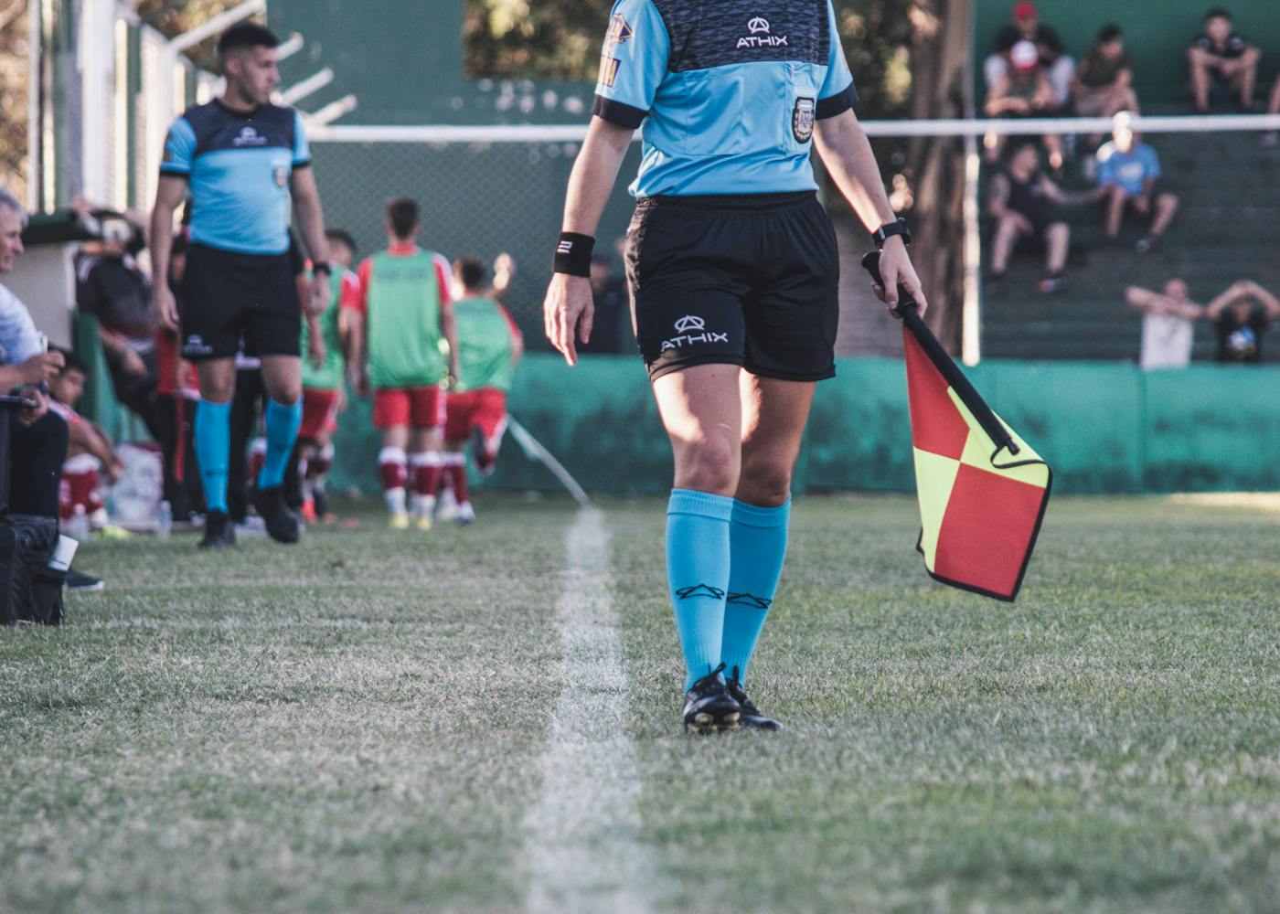 Soccer officiating